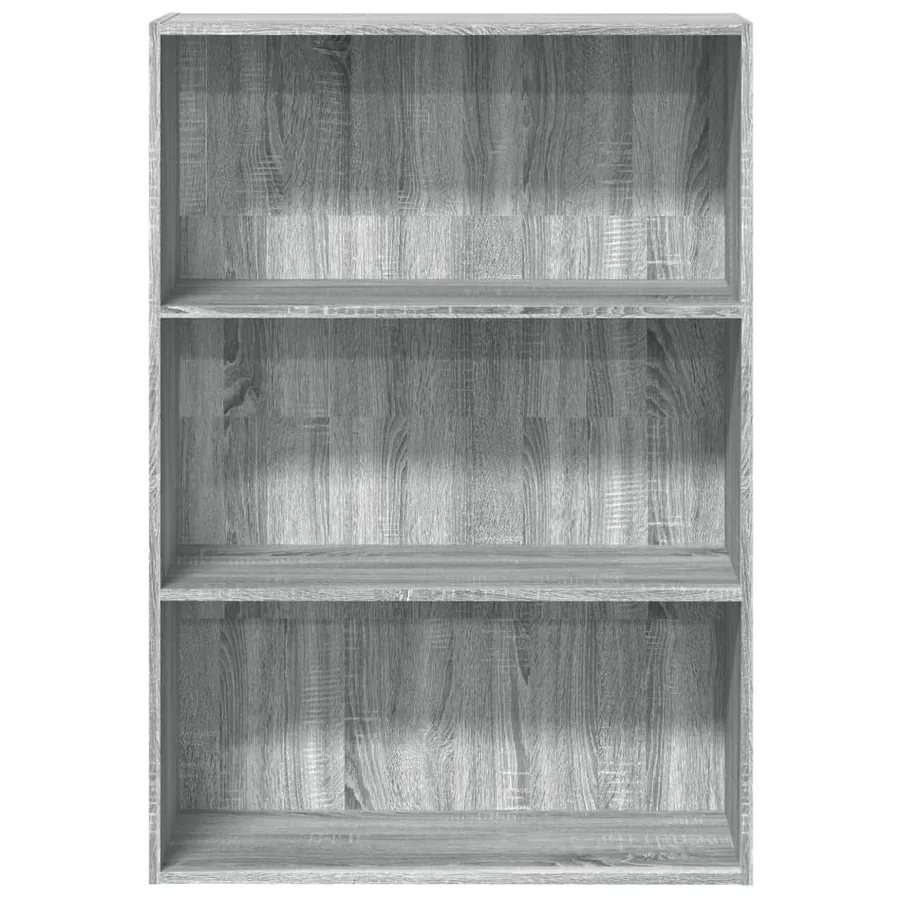 Bibliothèque sonoma gris 80x30x114 cm bois d'ingénierie - 4