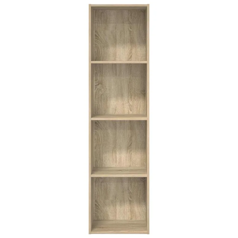 Bibliothèque chêne sonoma 40x30x152 cm bois d'ingénierie - 4