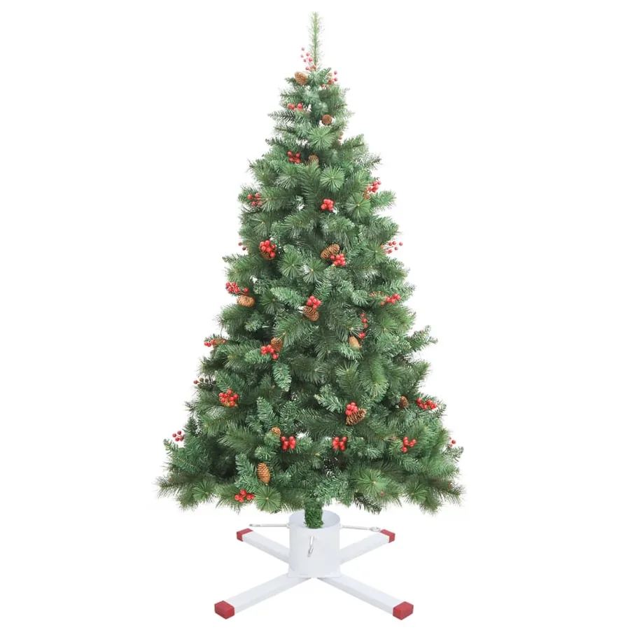Support de sapin de Noël blanc 61x61x15,5 cm - 3