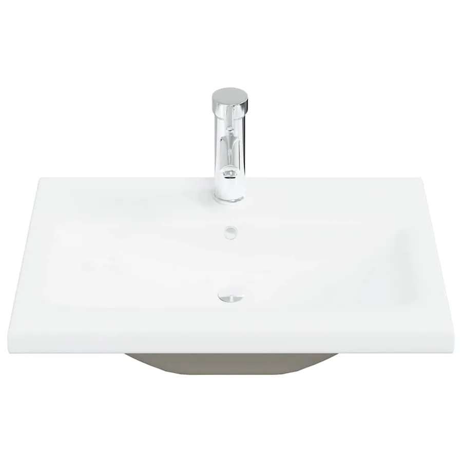 Ensemble de meubles de salle de bain 5 pcs chêne sonoma - 7