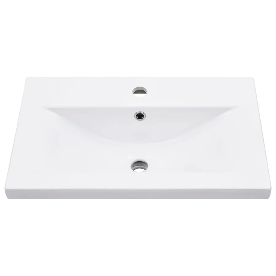 Ensemble de meubles de salle de bain 5 pcs chêne sonoma - 9