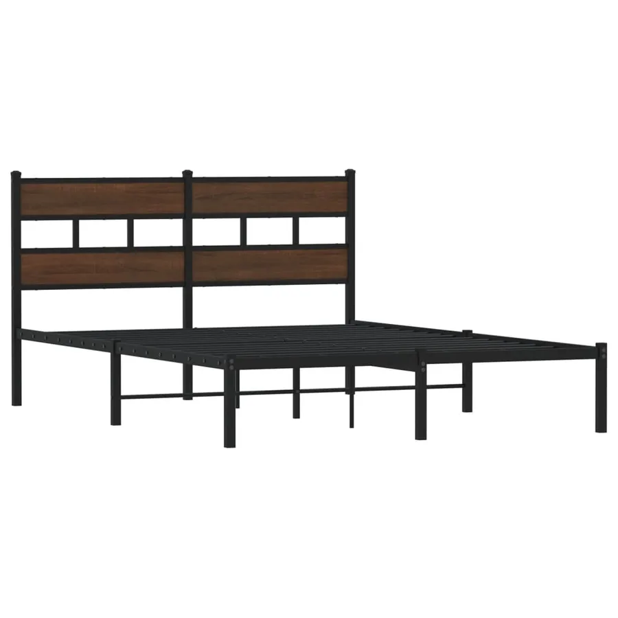 Cadre de lit sans matelas avec tête de lit 140x190 cm - 3