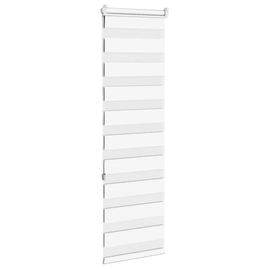 Store zèbre blanc 50x150 cm largeur du tissu 45,9 cm polyester - 4