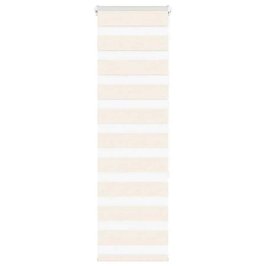 Store zèbre beige marbré largeur du tissu 40,9 cm polyester