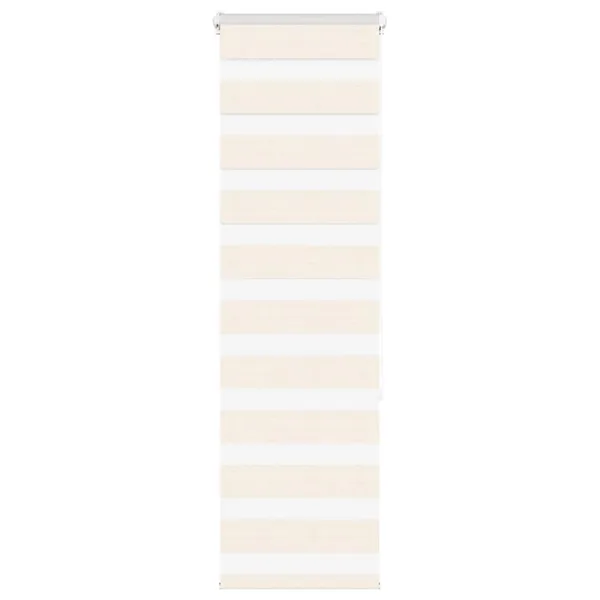 Store zèbre beige marbré largeur du tissu 40,9 cm polyester