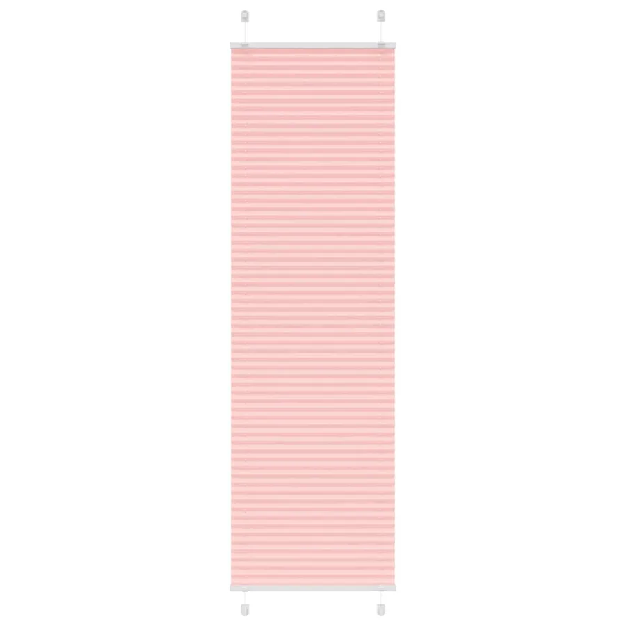 Store plissé rose 60x200 cm largeur du tissu 59,4 cm polyester