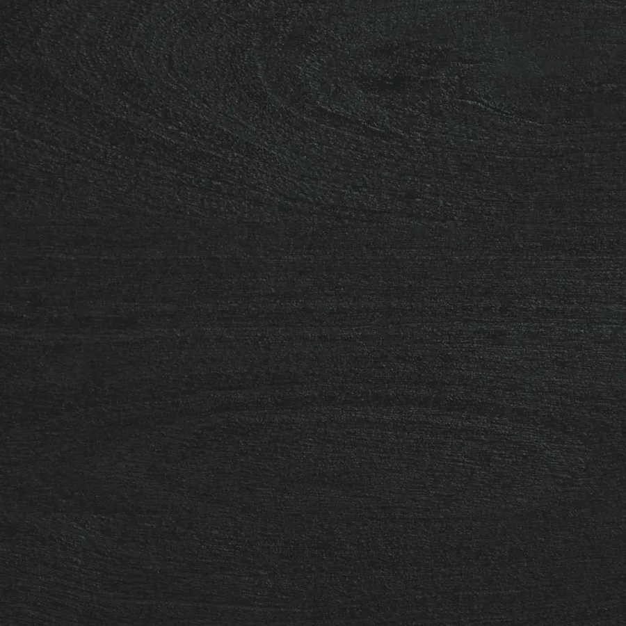 Table de chevet noir 40x33x46 cm bois d'ingénierie - 11