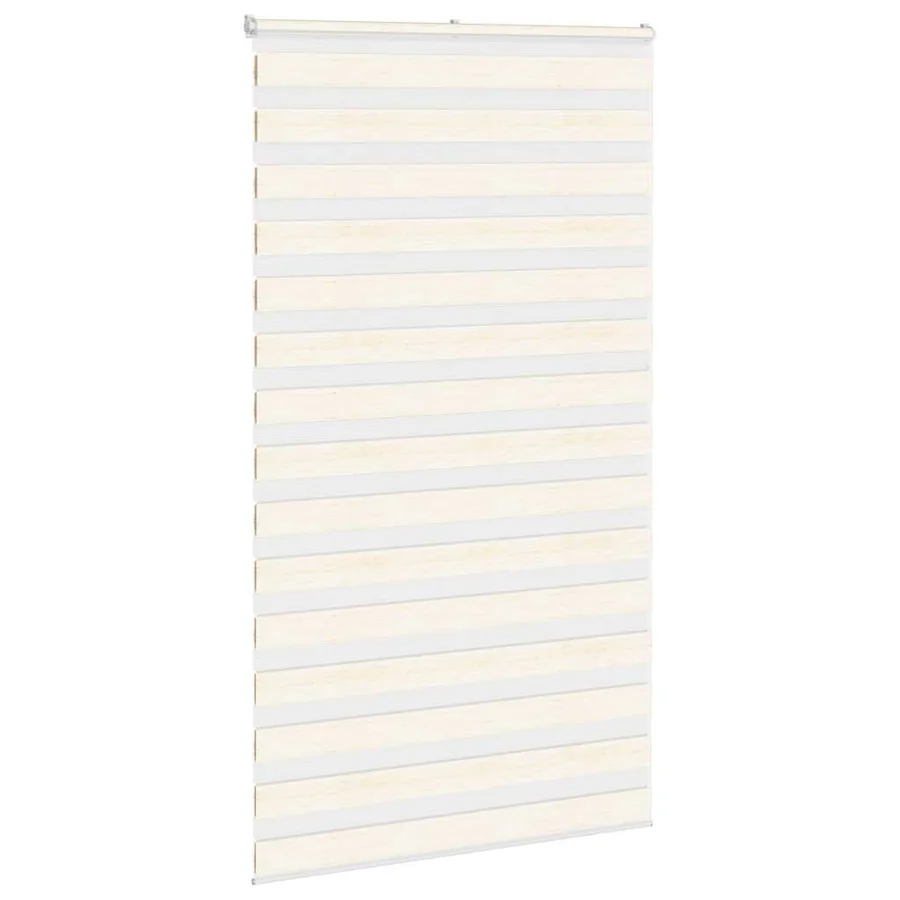 Store zèbre beige marbré largeur du tissu 120,9 cm polyester - 3