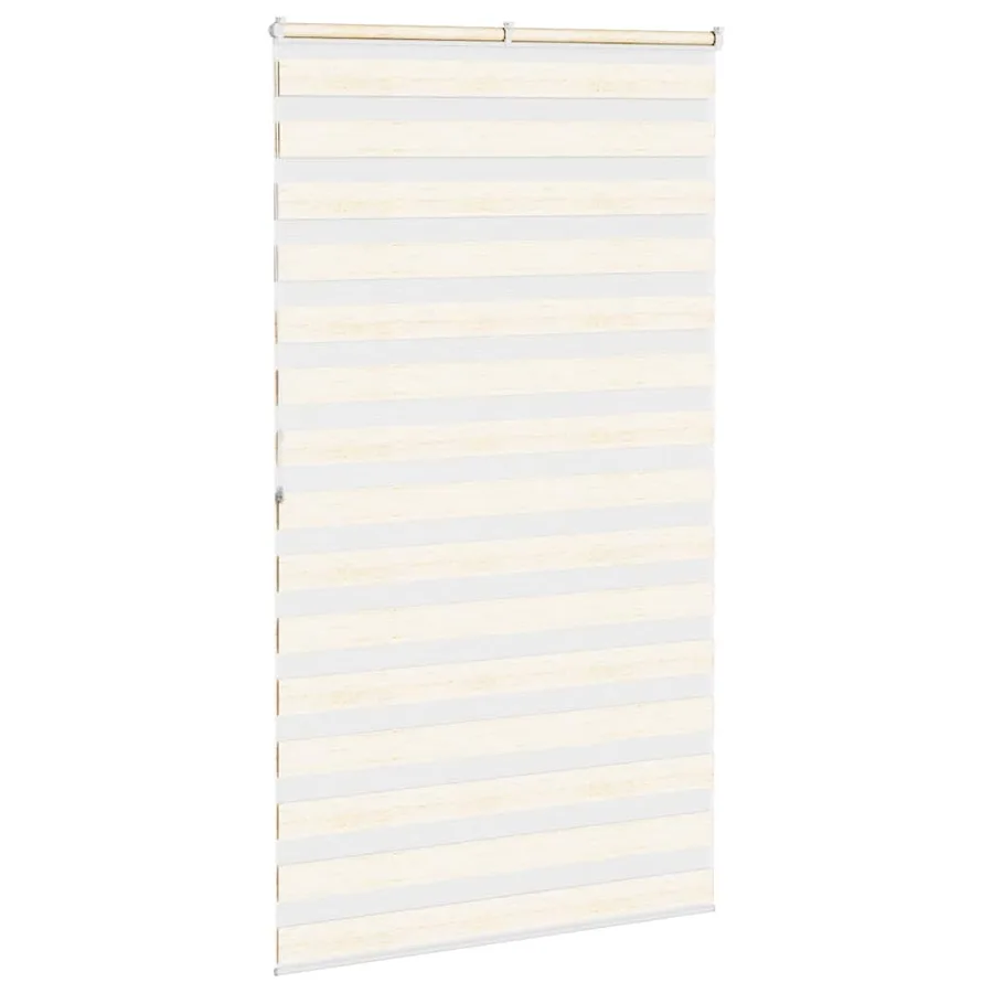 Store zèbre beige marbré largeur du tissu 120,9 cm polyester - 4