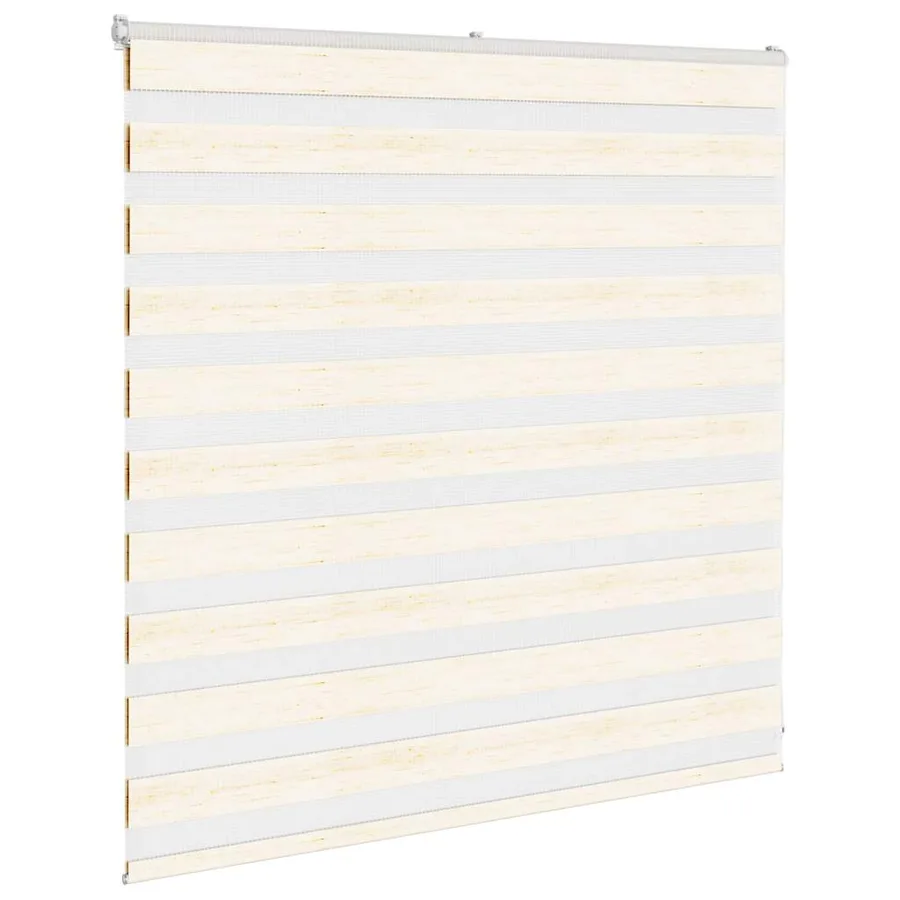 Store zèbre beige marbré largeur du tissu 145,9 cm polyester - 3