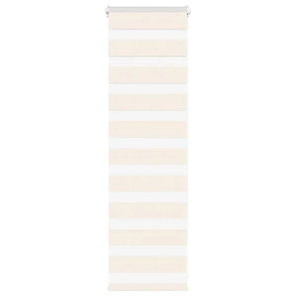 Store zèbre beige marbré largeur du tissu 40,9 cm polyester