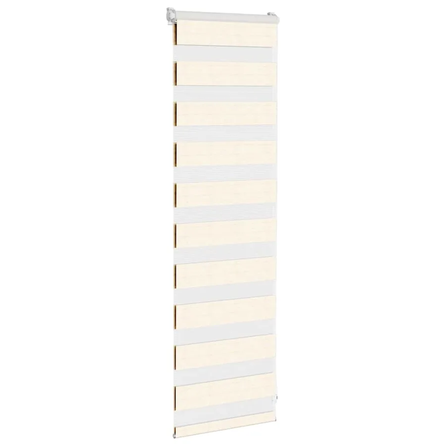 Store zèbre beige marbré largeur du tissu 40,9 cm polyester - 3