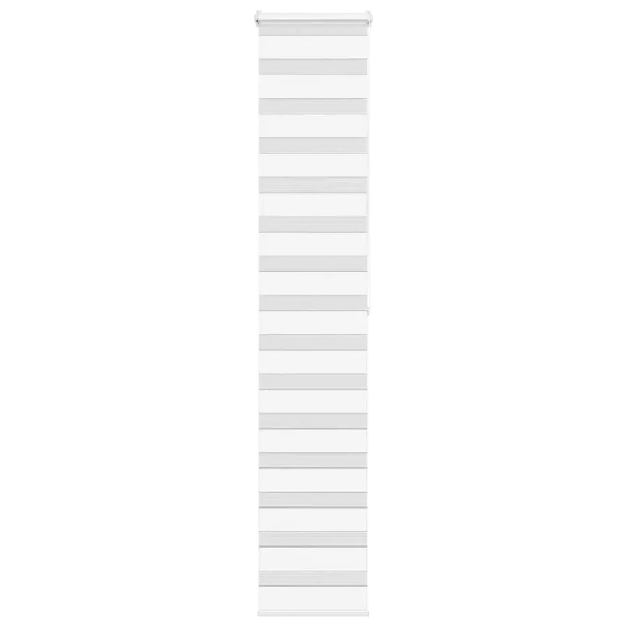Store zèbre blanc 45x200cm largeur du tissu 40,9 cm polyester