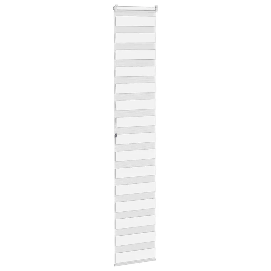 Store zèbre blanc 45x200cm largeur du tissu 40,9 cm polyester - 4