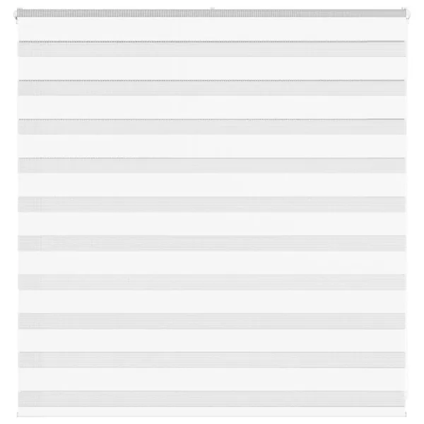 Store zèbre blanc 150x100 cm largeur du tissu 145,9cm polyester