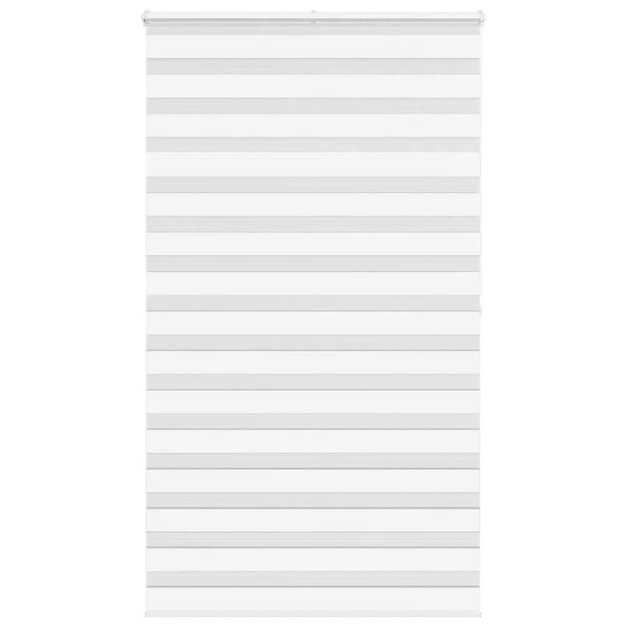 Store zèbre blanc 120x200 cm largeur du tissu 115,9cm polyester