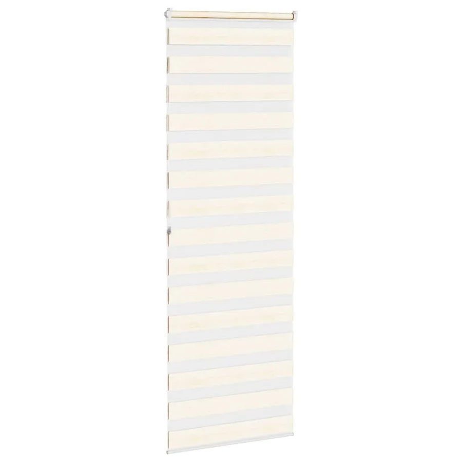 Store zèbre beige marbré largeur du tissu 85,9 cm polyester - 4