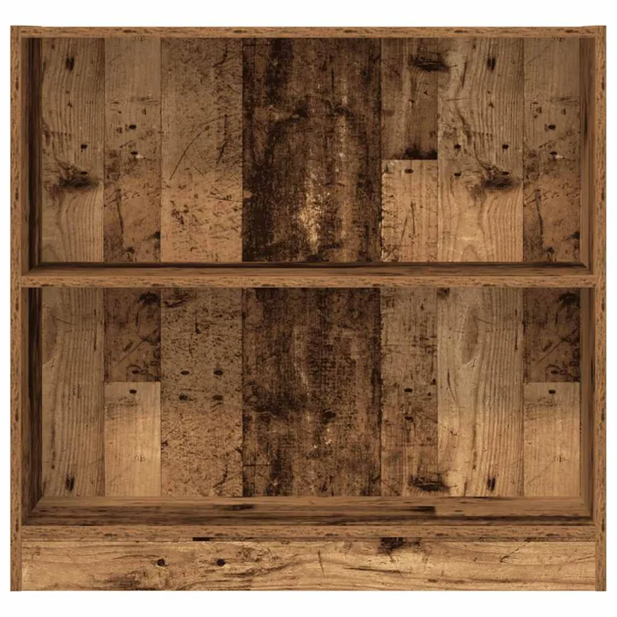 Bibliothèque vieux bois 80x24x76 cm bois d'ingénierie - 4