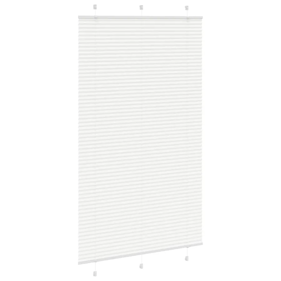 Store plissé blanc 120x200cm largeur du tissu 119,4cm polyester - 3