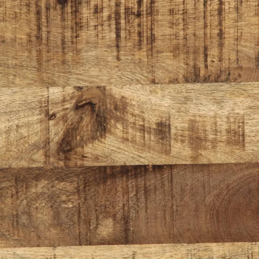 Meuble TV 160x42x40 cm bois massif de manguier brut - 10