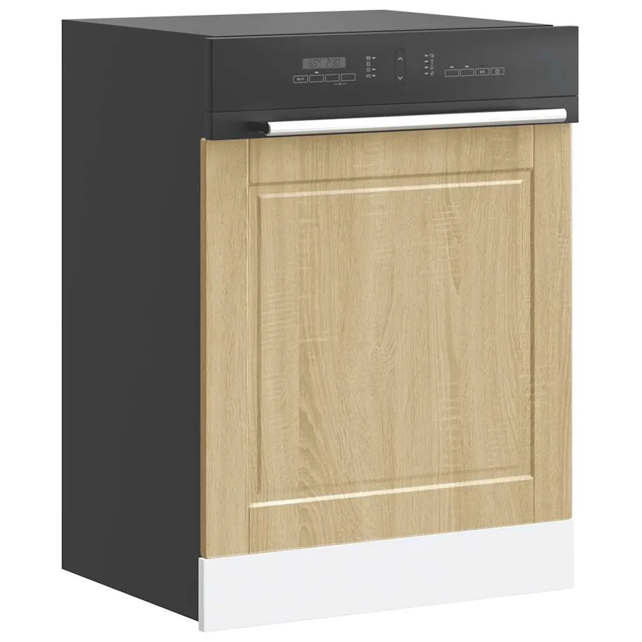 Panneau de lave-vaisselle Porto chêne sonoma 60x1,5x57 cm