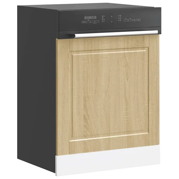 Panneau de lave-vaisselle Porto chêne sonoma 60x1,5x57 cm