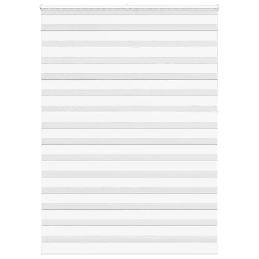 Store zèbre blanc 165x230 cm largeur du tissu 160,9cm polyester