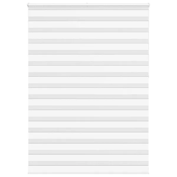 Store zèbre blanc 165x230 cm largeur du tissu 160,9cm polyester