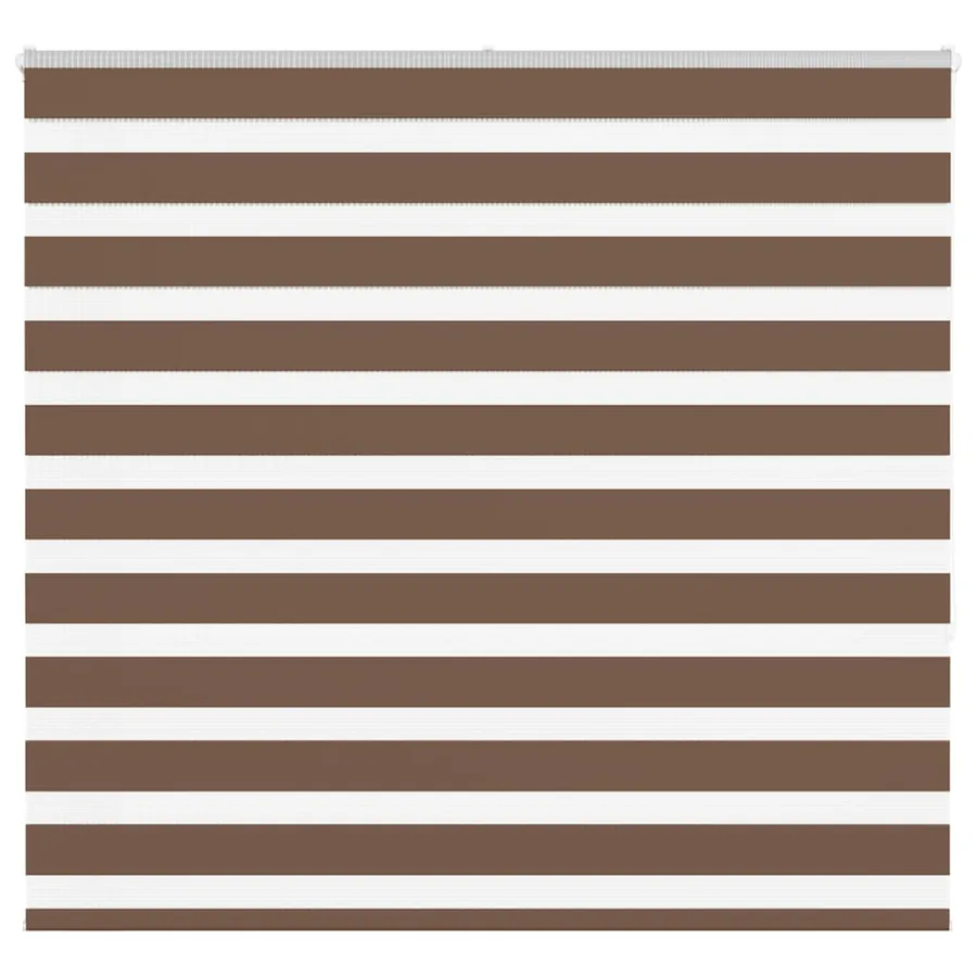 Store zèbre marron 160x150cm largeur du tissu 155,9cm polyester