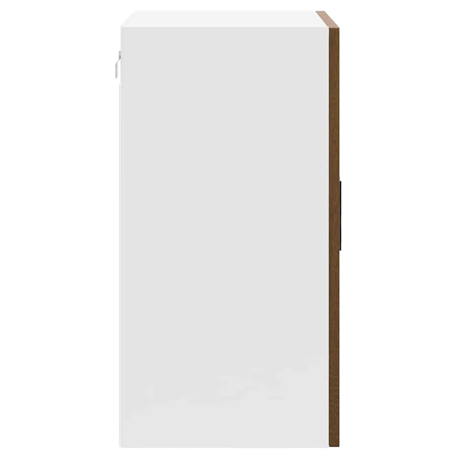 Armoire murale de cuisine Porto chêne marron bois d'ingénierie - 7