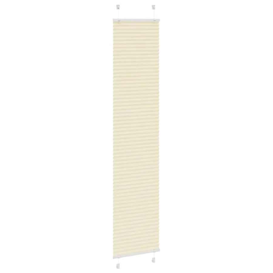 Store plissé crème 50x200 cm largeur du tissu 49,4 cm polyester - 3