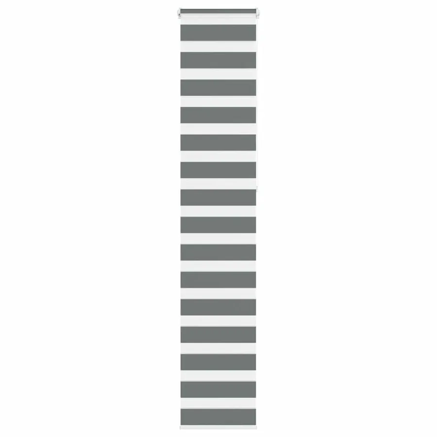 Store zèbre gris foncé largeur du tissu 35,9 cm polyester