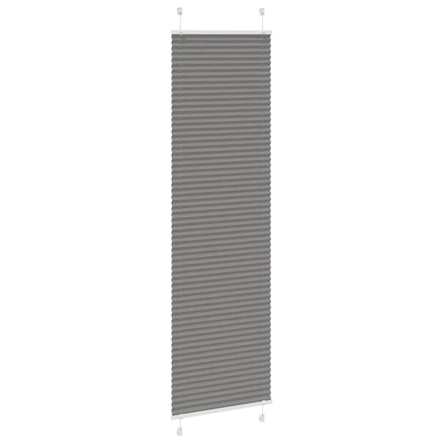 Store plissé anthracite 55x200 cm largeur du tissu 54,4 cm - 3