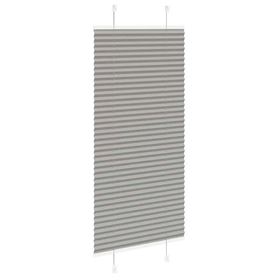 Store plissé anthracite 55x100 cm largeur du tissu 54,4 cm - 4