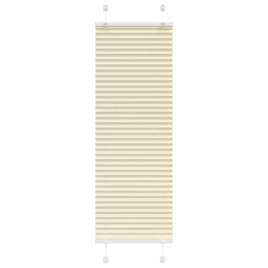 Store plissé crème 50x150 cm largeur du tissu 49,4 cm polyester