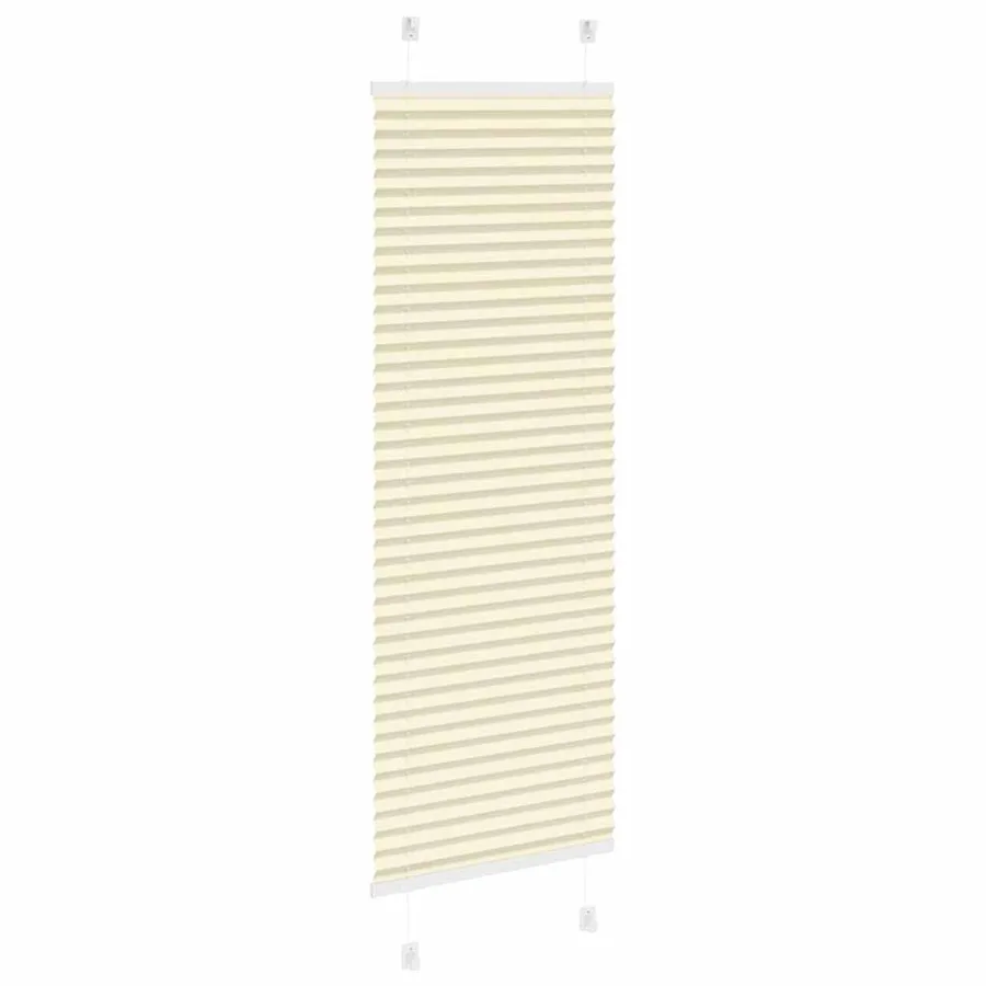 Store plissé crème 50x150 cm largeur du tissu 49,4 cm polyester - 4