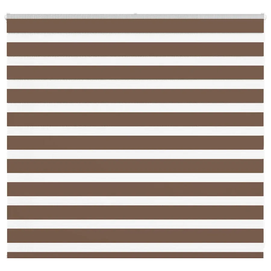 Store zèbre marron 155x100cm largeur du tissu 150,9cm polyester