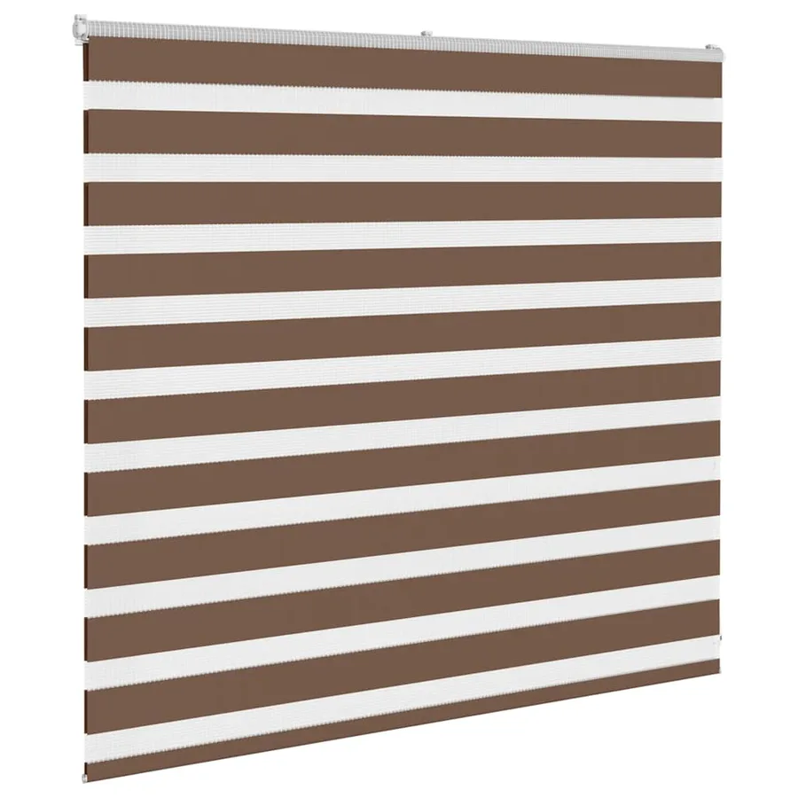 Store zèbre marron 155x100cm largeur du tissu 150,9cm polyester - 3