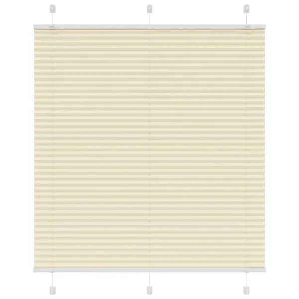 Store plissé crème 115x150cm largeur du tissu 114,4cm polyester
