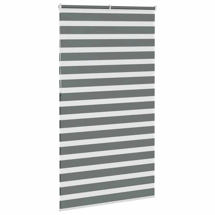 Store zèbre gris foncé largeur du tissu 130,9 cm polyester - 4