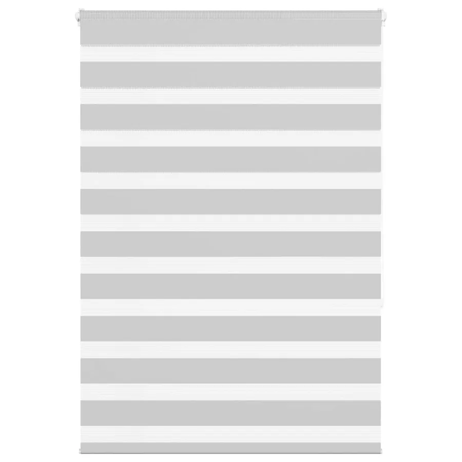 Store zèbre gris clair largeur du tissu 95,9 cm polyester