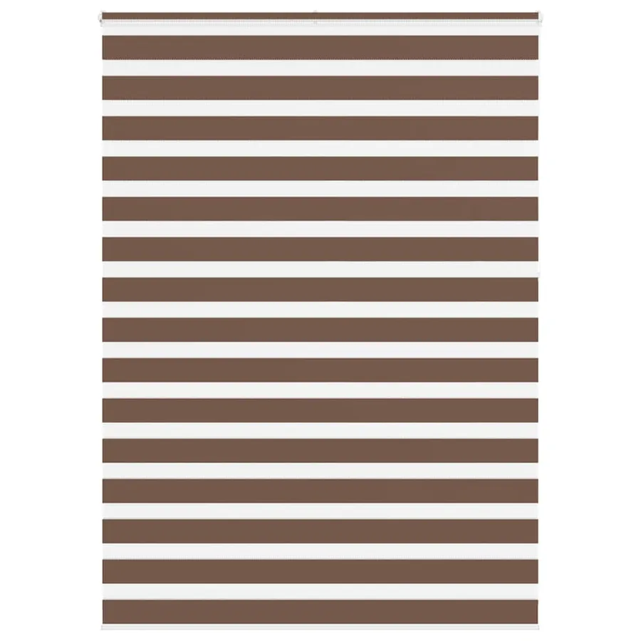 Store zèbre marron 160x230cm largeur du tissu 155,9cm polyester