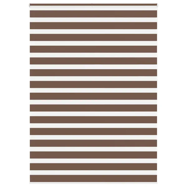 Store zèbre marron 160x230cm largeur du tissu 155,9cm polyester