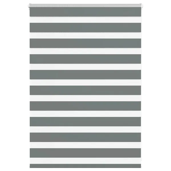 Store zèbre gris foncé largeur du tissu 90,9 cm polyester