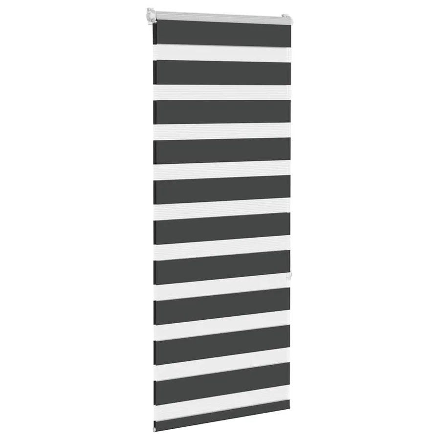 Store zèbre noir 65x150 cm largeur du tissu 60,9 cm polyester - 3