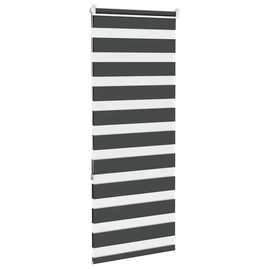 Store zèbre noir 65x150 cm largeur du tissu 60,9 cm polyester - 4