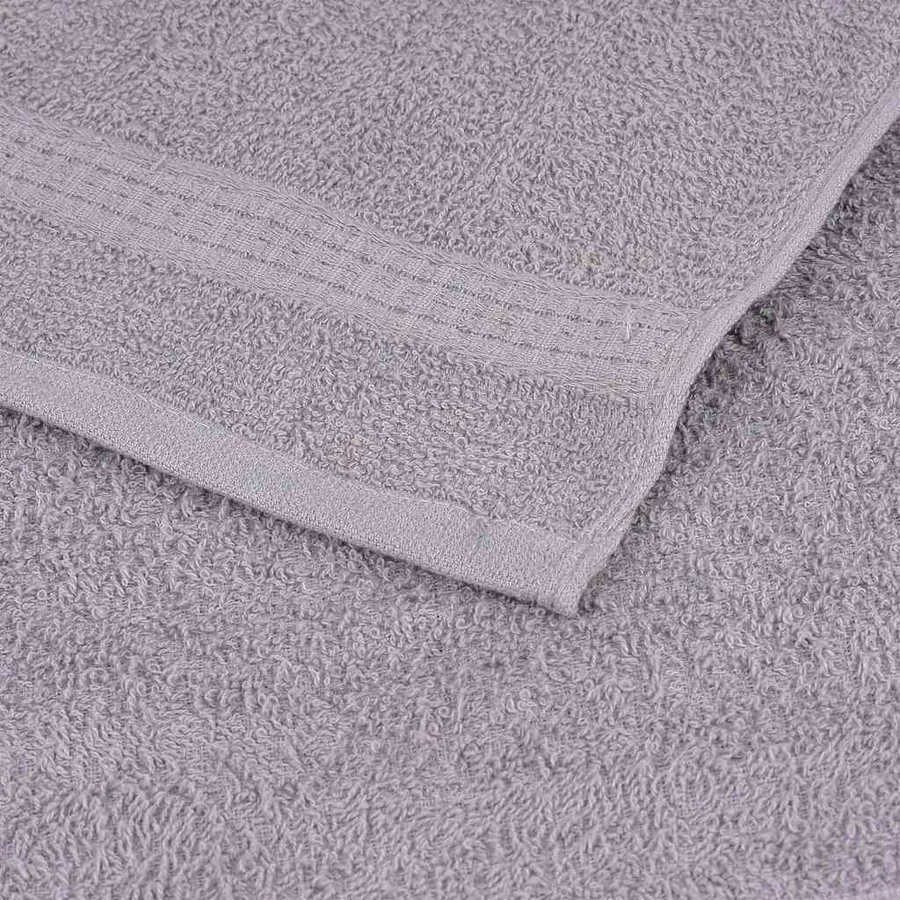 Serviettes de sauna FROGN 4 pcs gris 80x200 cm 360 g/m² - 6