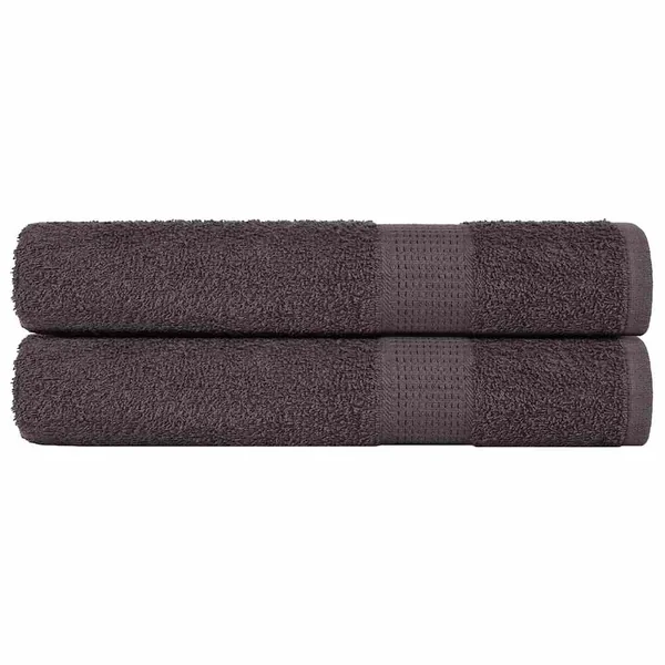 Serviettes FROGN 2 pcs anthracite 100x200 cm 360 g/m²