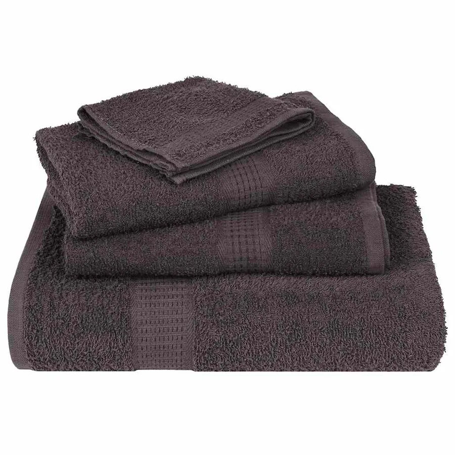 Serviettes FROGN 2 pcs anthracite 100x200 cm 360 g/m² - 4