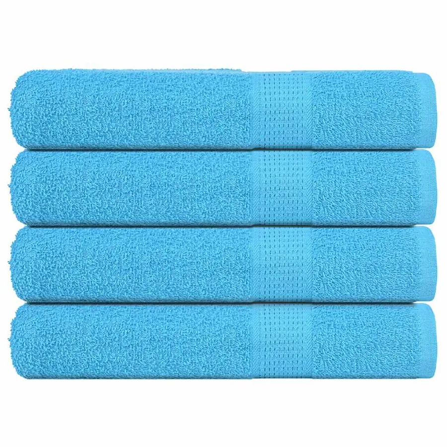 Serviettes FROGN 4 pcs turquoise 100x200 cm 360 g/m²
